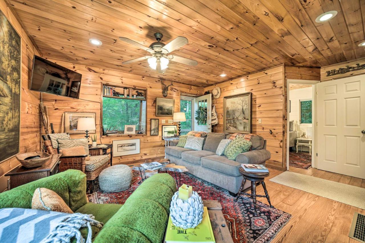 Highlands Cabin On Buck Creek About 8 Mi To Town! Екстер'єр фото